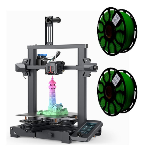 Impresora 3d Creality Ender 3 V2 Neo + 2kg Filamento