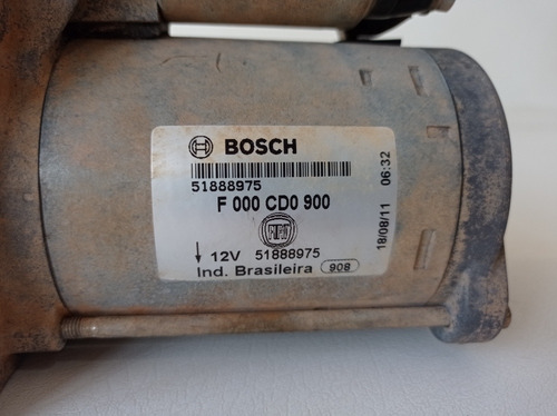 Imagem 2 de 5 de Motor De Partida Fiat Uno Siena Palio Doblô Fiorino Punto