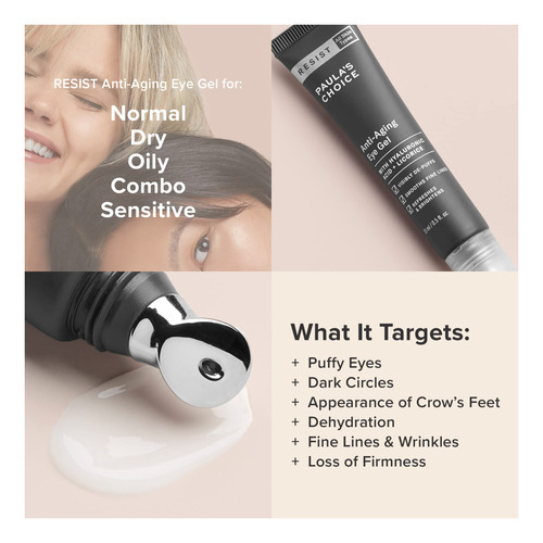 Paula's Choice Resist - Gel Antienvejecimiento Para Ojos Con