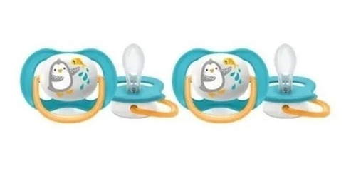 Imagen 3 de 5 de Chupete Ultra Air Animals Philips Avent 6-18m Scf081/09