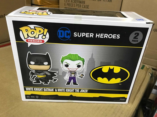 Batman White Knight And Joker 2 Pcs Px Exclusive Funko Pop