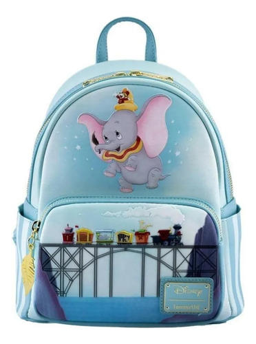 Mochila Disney Loungefly Tren Elefante Dumbo Original 
