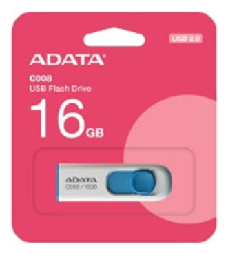 Pack 5 Usb Memory Adata C008 Azul