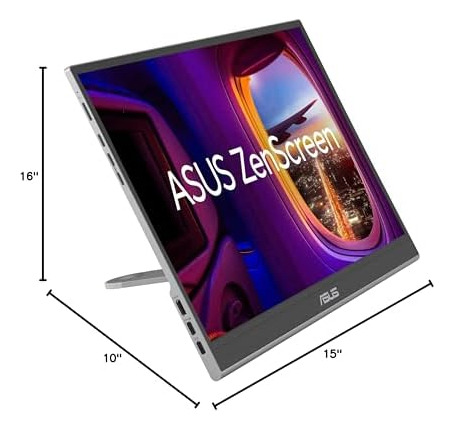 Asus Zenscreen Monitor Portátil Usb-c De 16 Oled (mq16ahe)-
