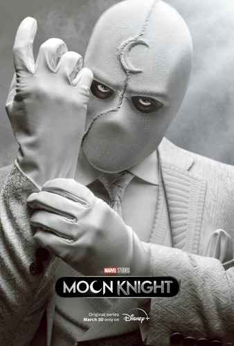 Póster Marvel Serie Moon Knight Oscar Isaac Superhéroe Hd