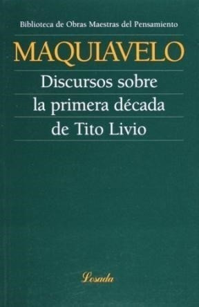 Libro Discursos Sobre La Primera Decada De Tito Livio De Nic