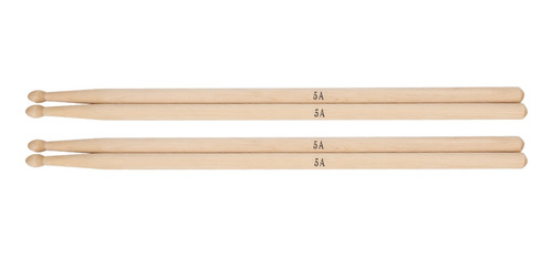 Kit De Jazz De Madera De Arce 5a/5b, 2 Pares De Accesorios P