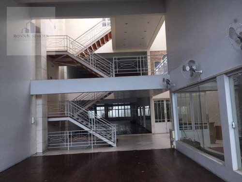 Imagem 2 de 30 de Salão, Galpão, Ponto, Para Alugar E À Venda Em Moema, 500 M² Terreno, 1159 Construído, São Paulo. - Sl0195