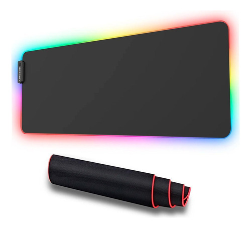 Mouse Pad Gamer Grande 80x30cm Iluminação Rgb
