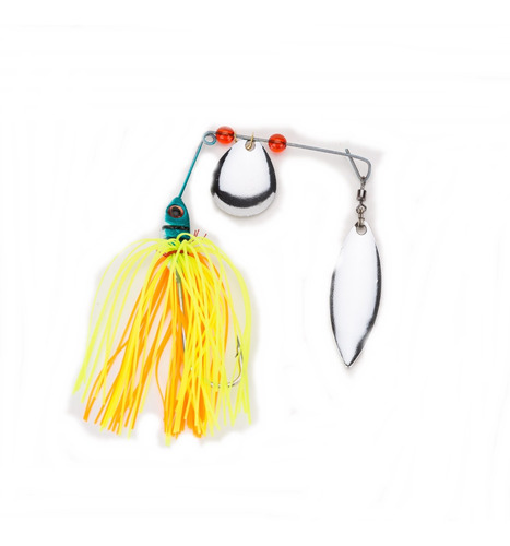 Señuelo Red Fish Buzz Bait Tipo Spinner Con Doble Cuchara