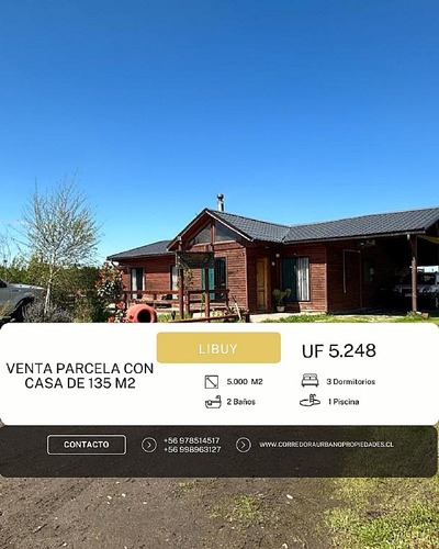 En Venta Amplia Casa Con Piscina En Libuy