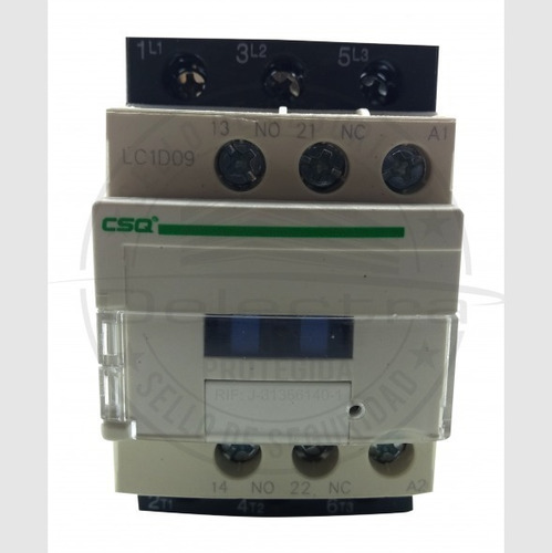 Contactor Lc1-d09, 9a, 220 Vac