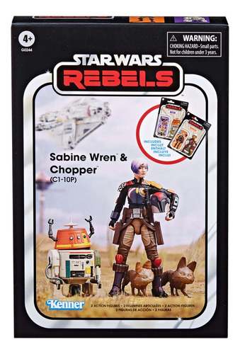 Pack Doble De Star Wars Sabine Wren & Chopper (c1-10p) (Usado)
