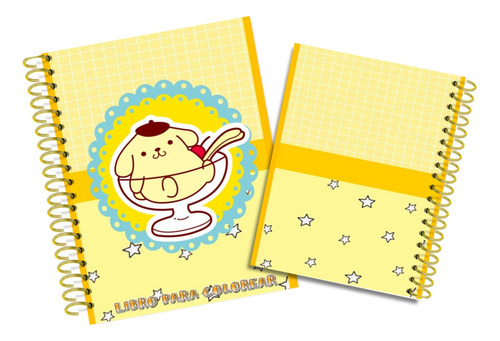 Libro Para Colorear Pompompurin