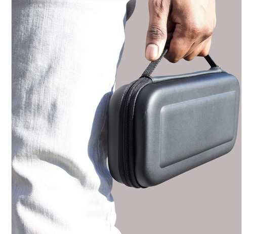 Imagen 5 de 8 de Kit Orzly Funda Nintendo Switch Kit Estuche + Vidrio Protector 9h Orzly Premiun + Silicona Joy Con Grip Original