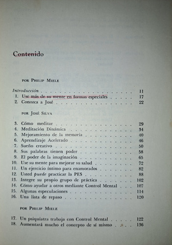 El Metodo Silva De Control Mental, José Silva, Diana, 1980 (Usado)
