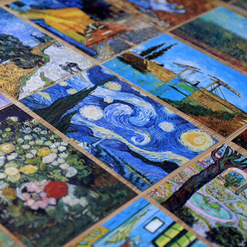 Pintura Al Óleo De Van Gogh, Postales, Marcapálogos, Decorac
