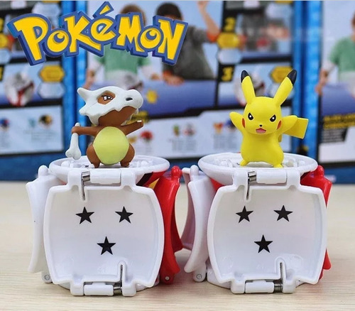 Pokebola Automática Lanzable Pokemon Go Figur Acción Pikachu
