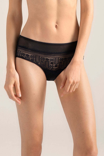 Panty Basico Dama  Options Intimate Negro