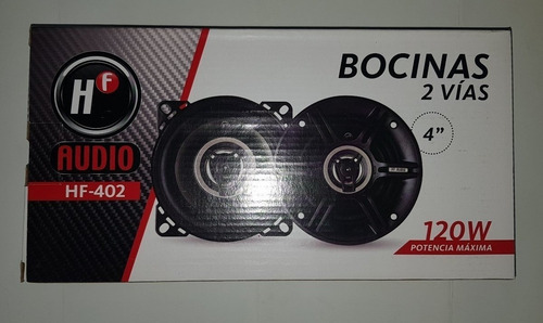 Imagen 2 de 3 de Bocinas 4 2 Vias 120 W Audio Hf-402