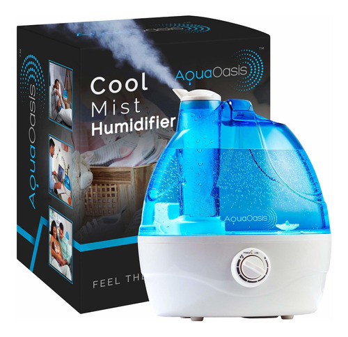 Humidificador Ultrasonico Niebla Fria Capacidad 2.2 L Azul