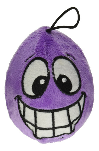 Multipet Egg Noggins Squeaky Silly Face, 4 