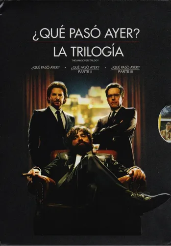 Que Paso Ayer ? 1 2 Y 3 Trilogia Boxset Peliculas Dvd Que Paso Ayer ? 1 2 Y 3 Trilogia Boxset Peliculas Dvd