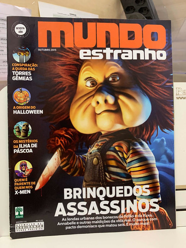 Revista Mundo Estranho Ed 172 Outubro 2015 Brinquedos Assass