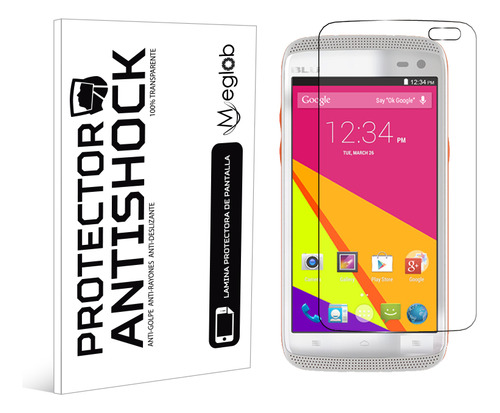 Protector Mica Pantalla Para Blu Sport 4.5