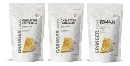Omelette Proteicos 350g Granger Proteína Jamon Ques Promo X3