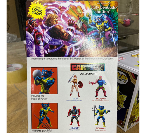 Mer Man Cartoon Masters Universe Motu Mattel Original Nuevo