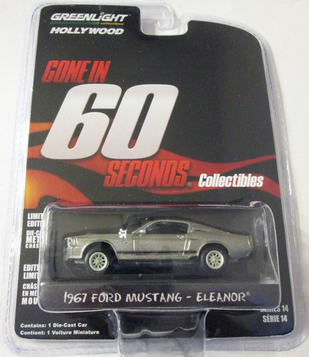 Greenlight  - Eleanor '67 Mustang - Gone In 60 Seconds.