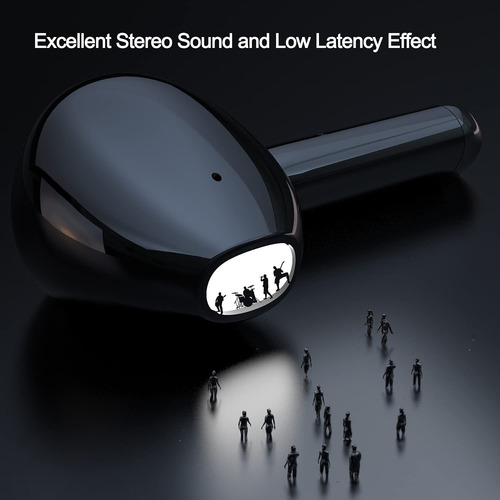 Auriculares Inalambricos Bluetooth 5.1 Mixcder X1 Led Negro