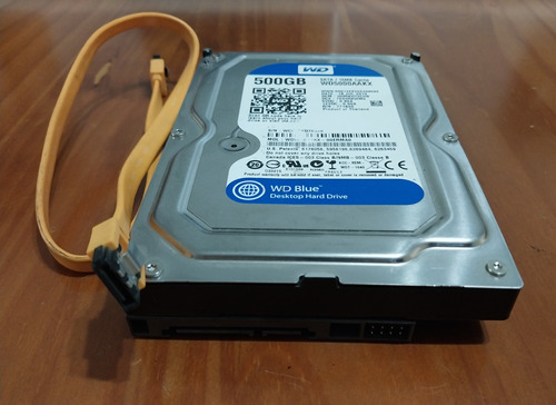 Disco Rigido 500gb Sata Western Digital 7200rpm 16mb + Cable