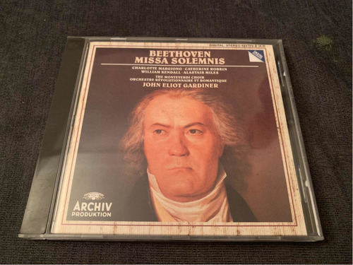 Beethoven - Misa Solemne - John Elliot Gardiner - Cd