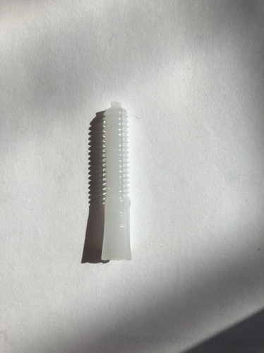 Imagen 2 de 3 de Taquete De Plástico 1/4'' Blanco Genérico Bolsa Con 100 Pzas