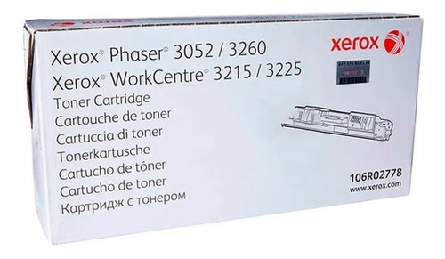 Toner  Xerox 3052 3260, Wc 3215 3225 106r02778 Original