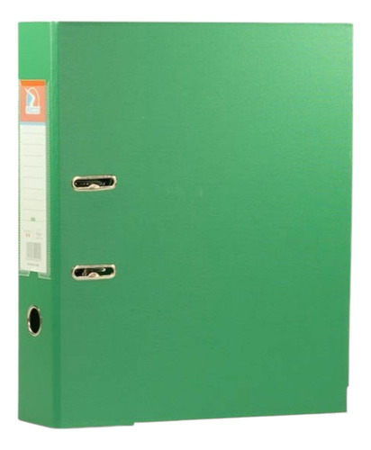 Bibliorato Ezco Oficio Forrado De Colores Pvc Verde
