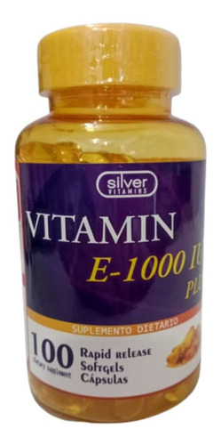 Vitamina E 1000iu X 100 Silver - Unidad a $60000