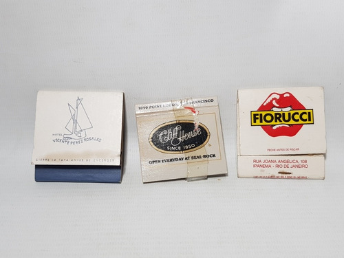 Imagen 6 de 9 de Antiguas Cajas Fósforos Fernet Branca, Cinzano Etc Mag 57561