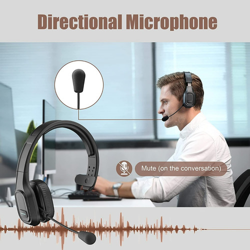 Comexion Trucker Auricular Y Microfono Bluetooth V5.0