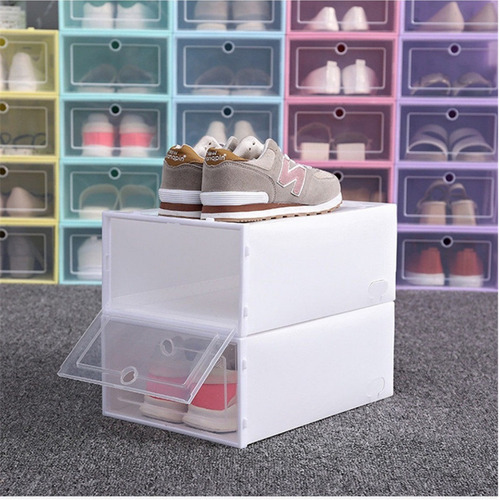 Imagen 1 de 9 de Organizador De Zapatos Caja Box Zapatera Apilable