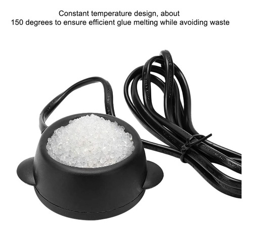 Hot Glue Pot 30w Durable Glue Pellets Hot Pot Pan Estufa