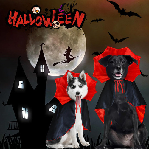 Para Disfraz De Halloween Para Perro, Disfraz De Vampiro