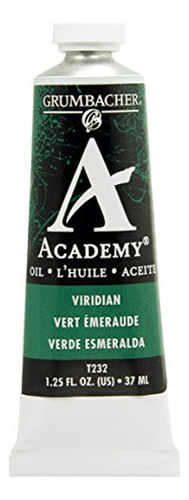 Art Paint - Grumbacher Academy Oil Paint, 37 Ml-1.25 Oz, Vir