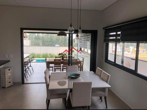 Imagem 4 de 27 de Casa A Venda Em Condomínio Ibi Aram Ii Em Itupeva Sp - Ca00291 - 68782702