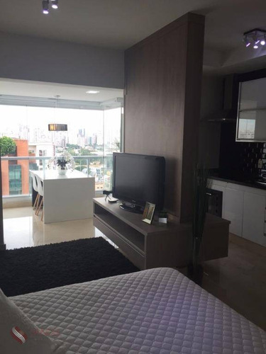 Studio Em Moema Para Alugar E Venda, Studio Wish Moema, 37m, Lazer Completo - St0039