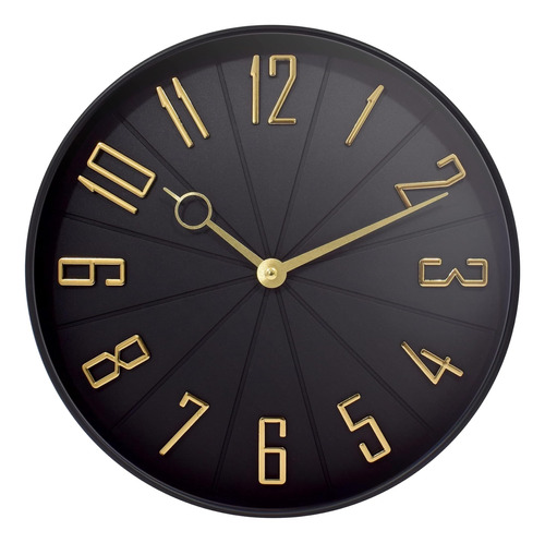 Westclox 12 Reloj De Pared Moderno Con Números Elevados Para