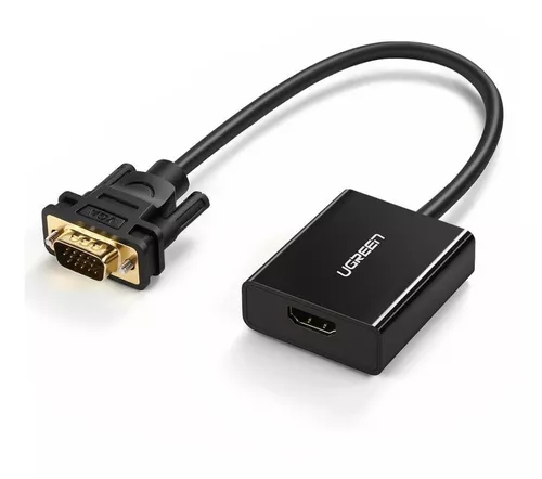 Adaptador Conversor Vga A Hdmi Para Coneccion Pc A Monitor