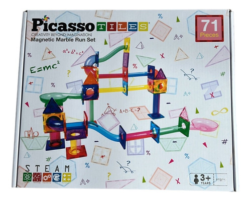 Juego Magnético 71 Piezas Picasso Tiles